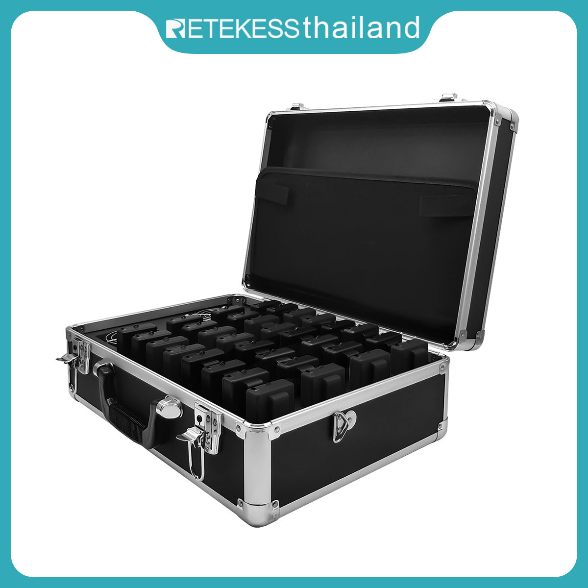 TT105/TT109 กล่องชาร์จระบบไกด์นำเที่ยวไร้สาย 32 ช่อง
